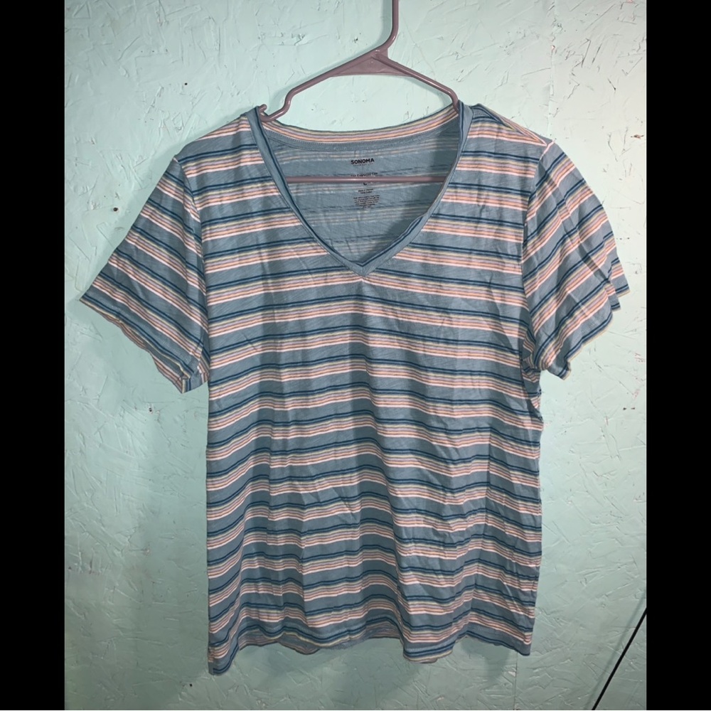 Blue Striped T-Shirt